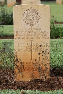 BEIRUT WAR CEMETERY - WILLIAMS, HERBERT DOUGLAS (GINGE)